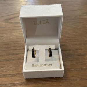 Stephen Webster Silver and Black Earrings